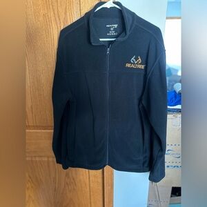 Realtree Black Fleece Jacket